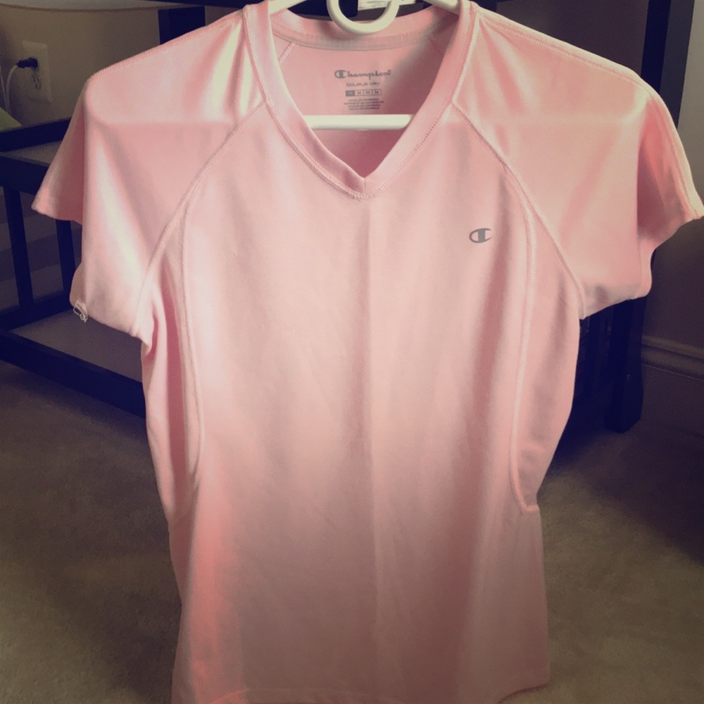 Champions double dry pink shirt